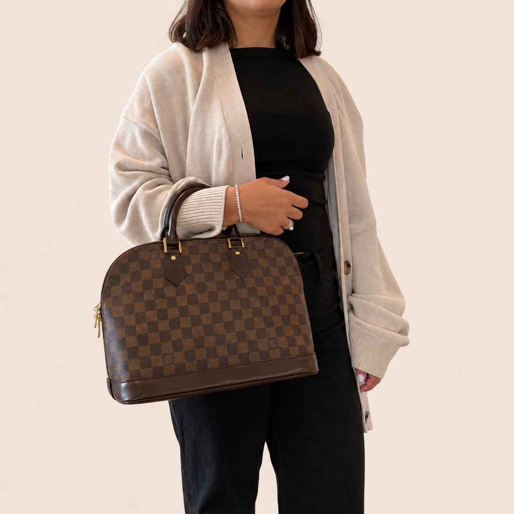 Pre-loved Louis Vuitton Alma PM Damier Ebene, Maison Revie, photo 2