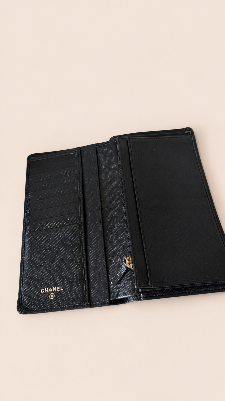 Chanel Long Bifold Wallet