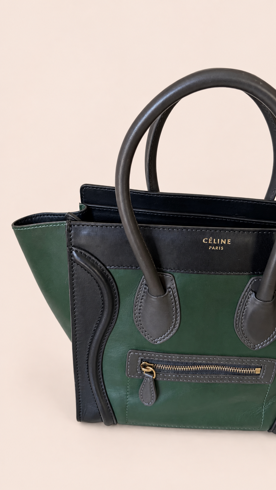 Pre-loved Celine Micro Luggage Tote, Maison Revie, photo 4