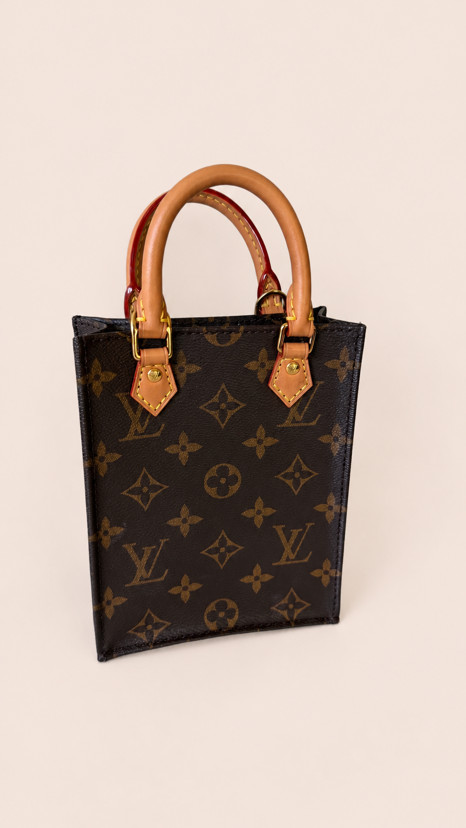 Pre-loved Louis Vuitton Petit Sac Plat Monogram, Maison Revie, photo 5