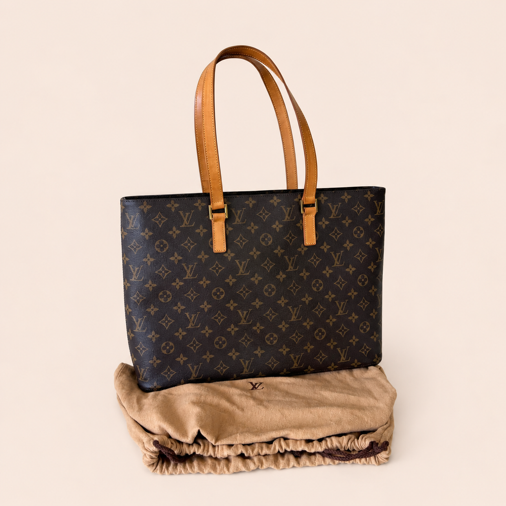 Pre-loved Louis Vuitton Luco Monogram Tote, Maison Revie, photo 3