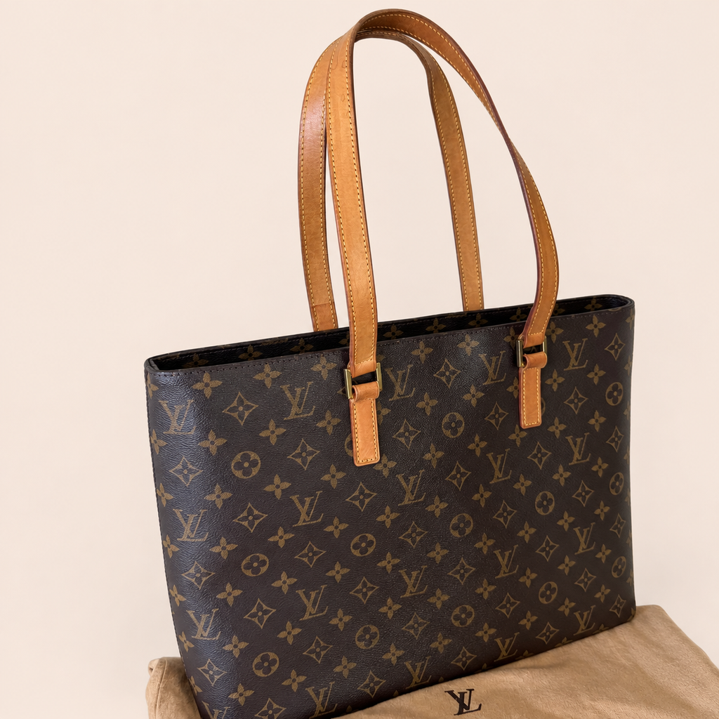 Pre-loved Louis Vuitton Luco Monogram Tote, Maison Revie, photo 4