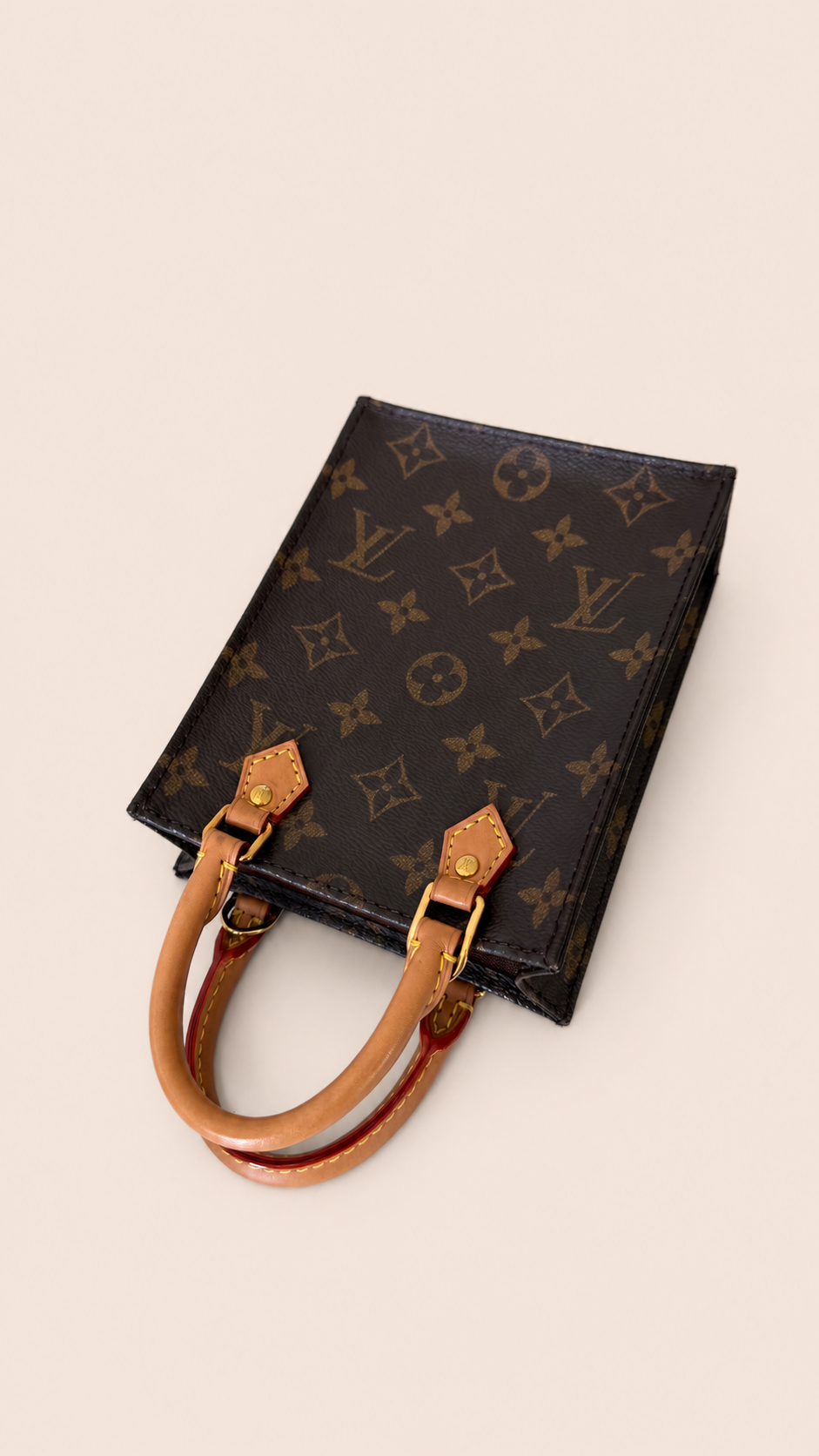 Pre-loved Louis Vuitton Petit Sac Plat Monogram, Maison Revie, photo 4