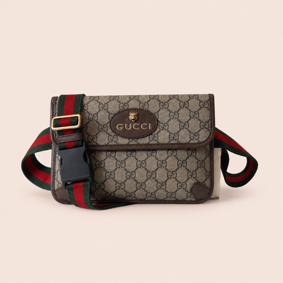 Pre-loved Gucci GG Supreme Belt Bag, Maison Revie, photo 1