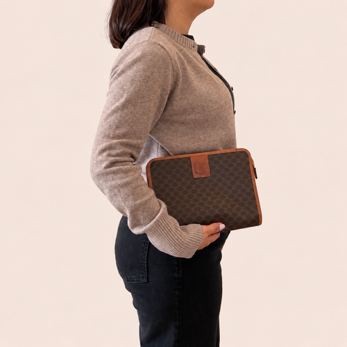 Pre-loved Celine Macadam Clutch, Maison Revie, photo 2