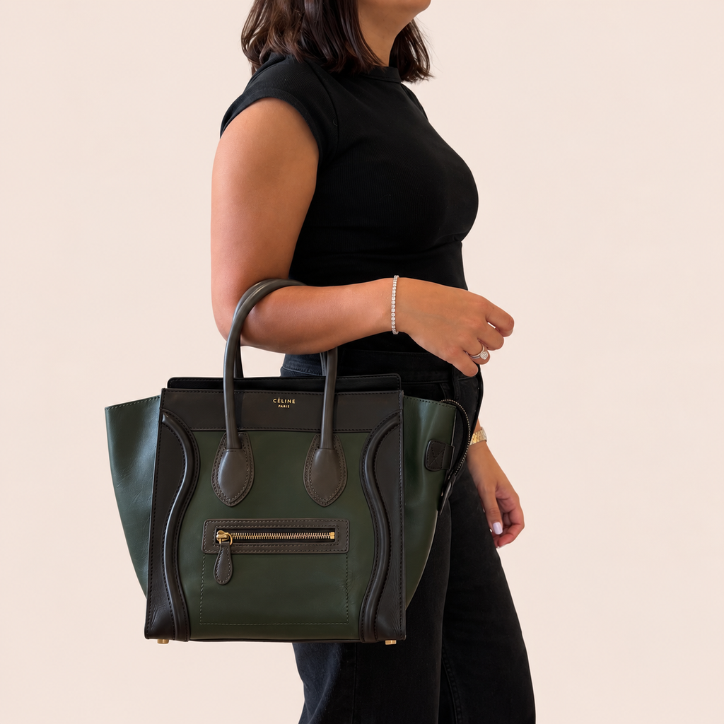 Pre-loved Celine Micro Luggage Tote, Maison Revie, photo 2