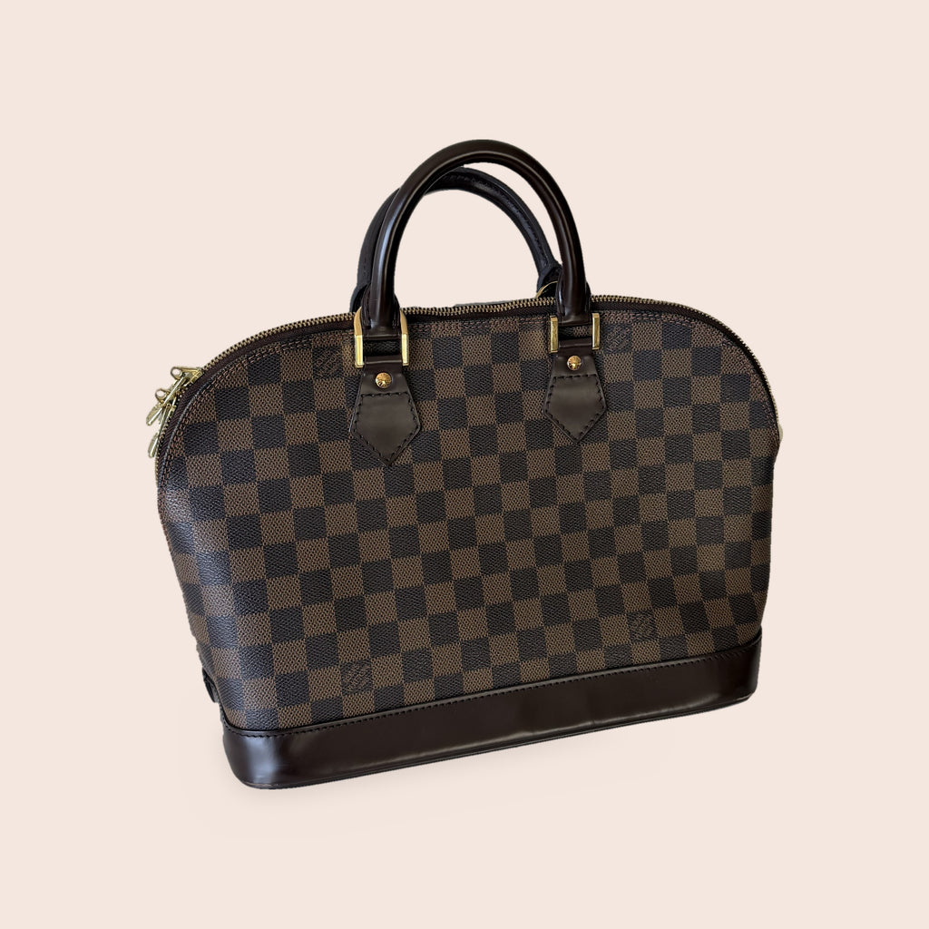Pre-loved Louis Vuitton Alma PM Damier Ebene, Maison Revie, photo 4