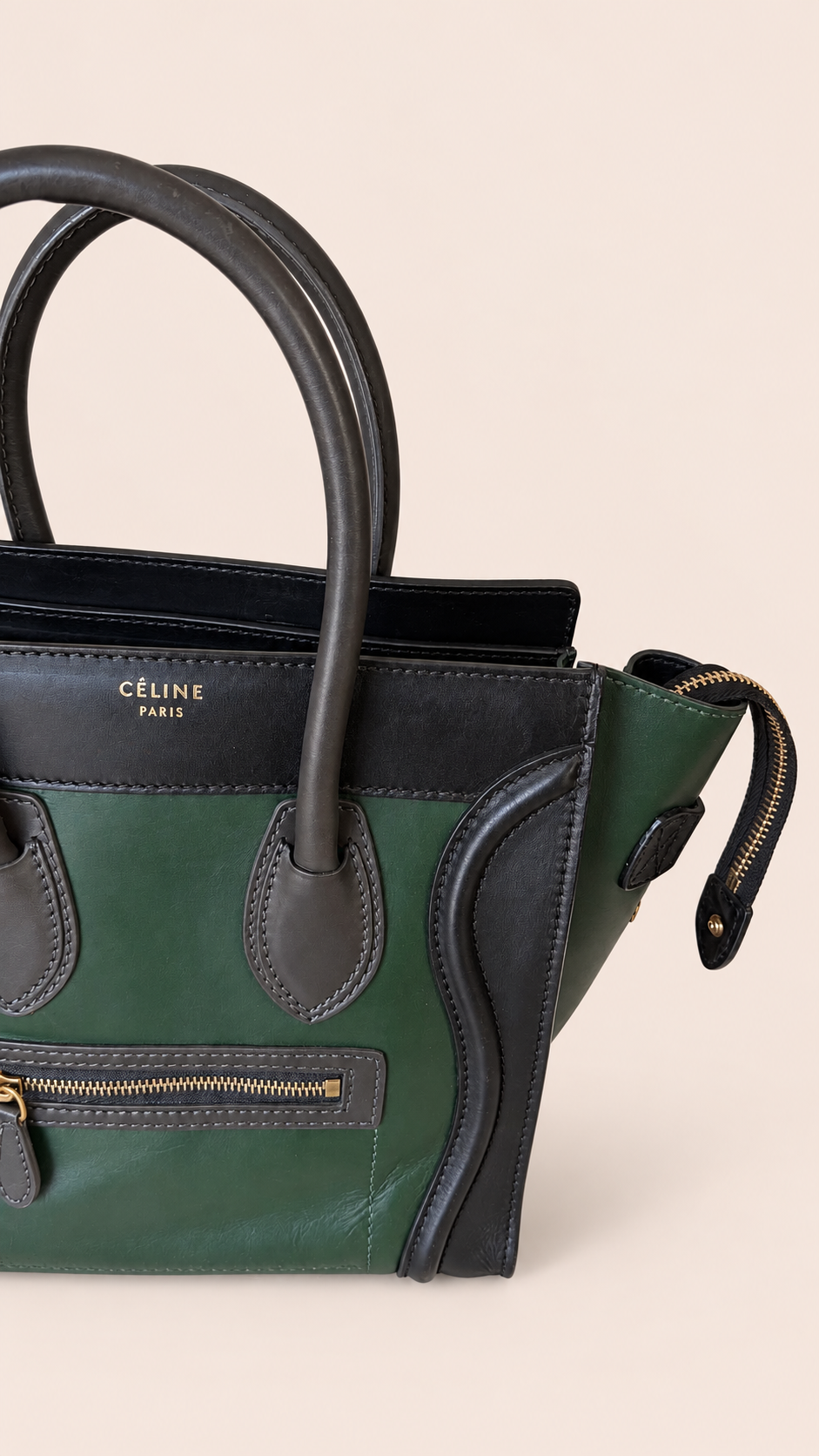 Pre-loved Celine Micro Luggage Tote, Maison Revie, photo 7