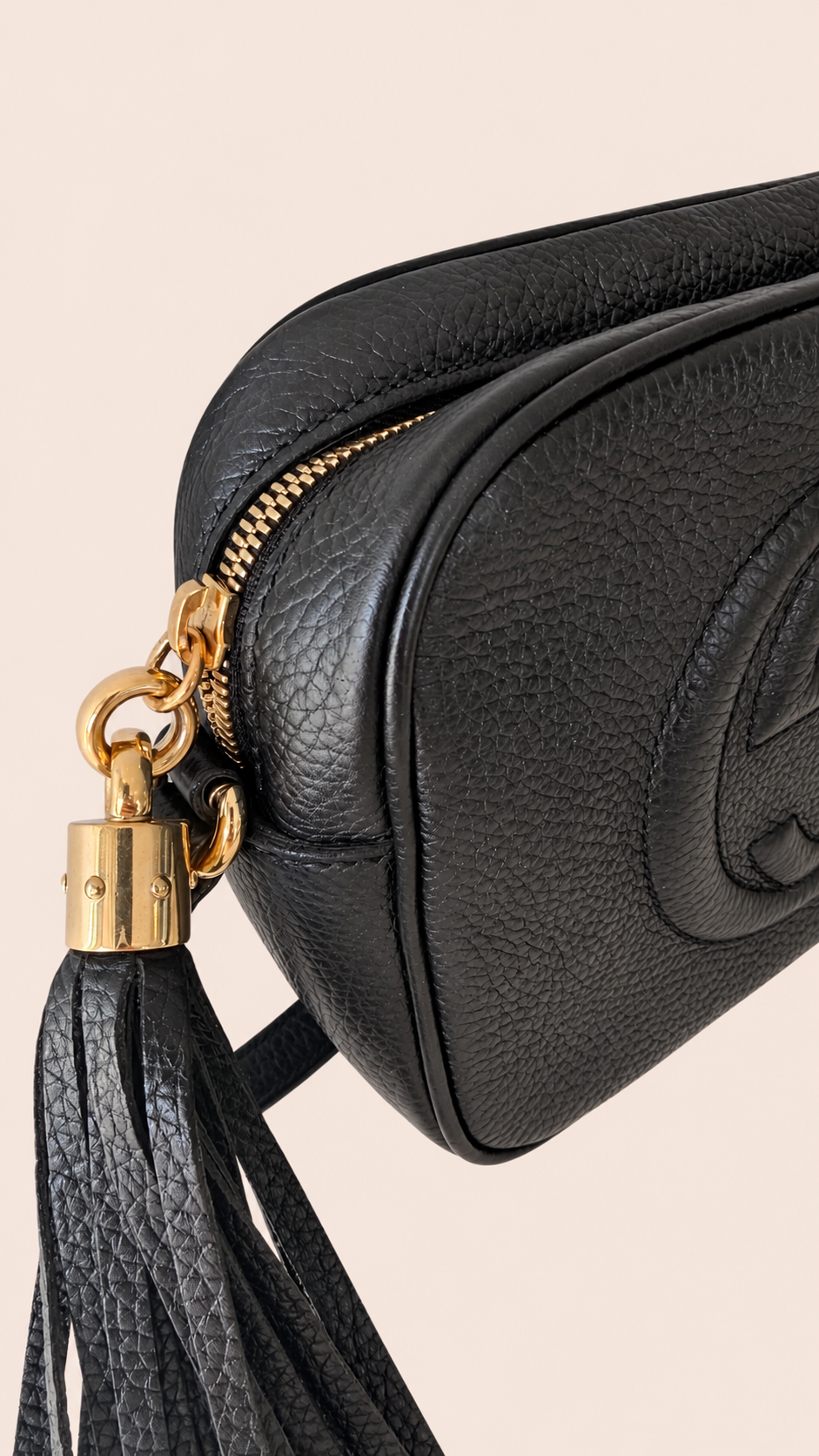 Pre-loved Gucci Soho Disco Crossbody in black leather, Maison Revie, photo 4