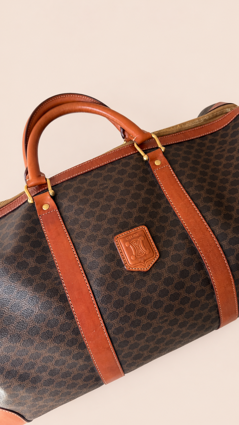 Céline Macadam Boston Travel Bag