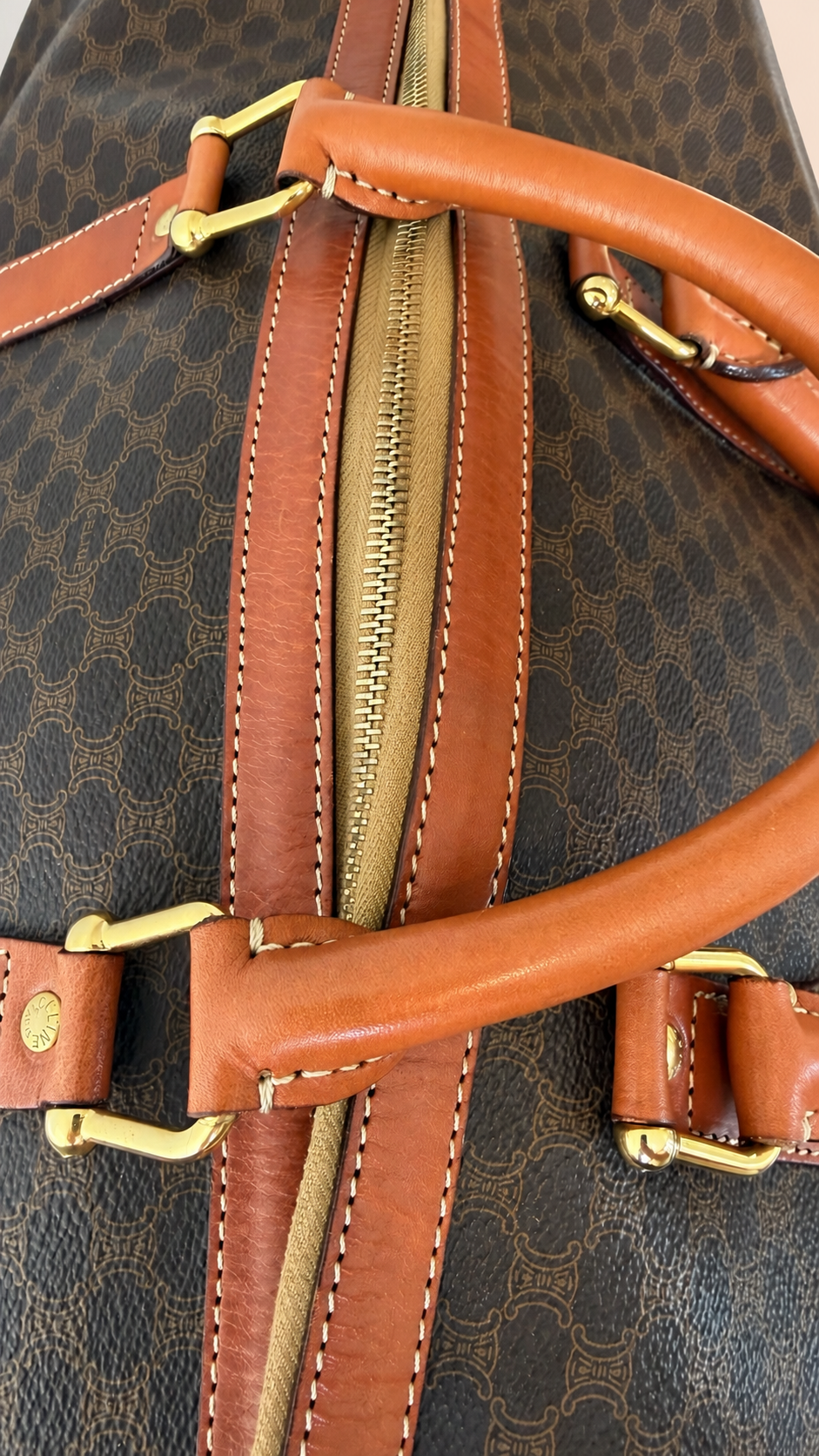 Céline Macadam Boston Travel Bag