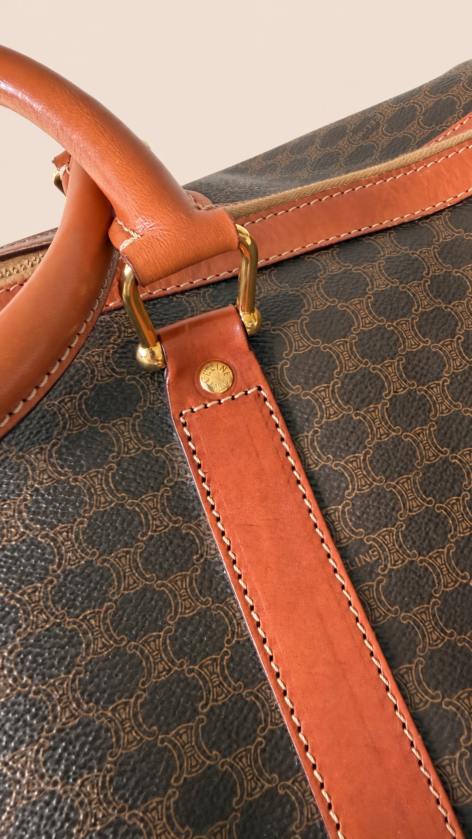 Céline Macadam Boston Travel Bag