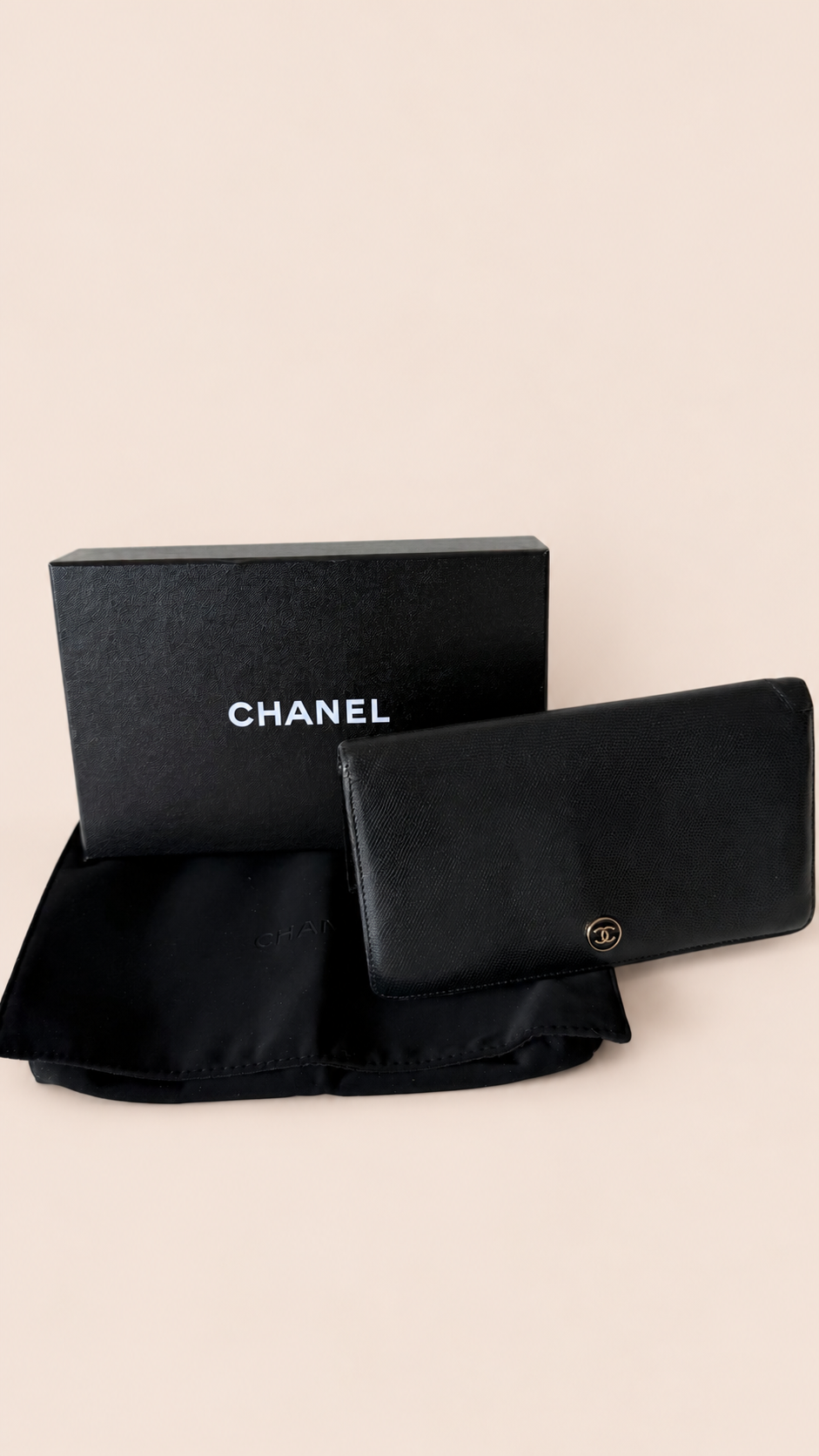 Chanel Long Bifold Wallet