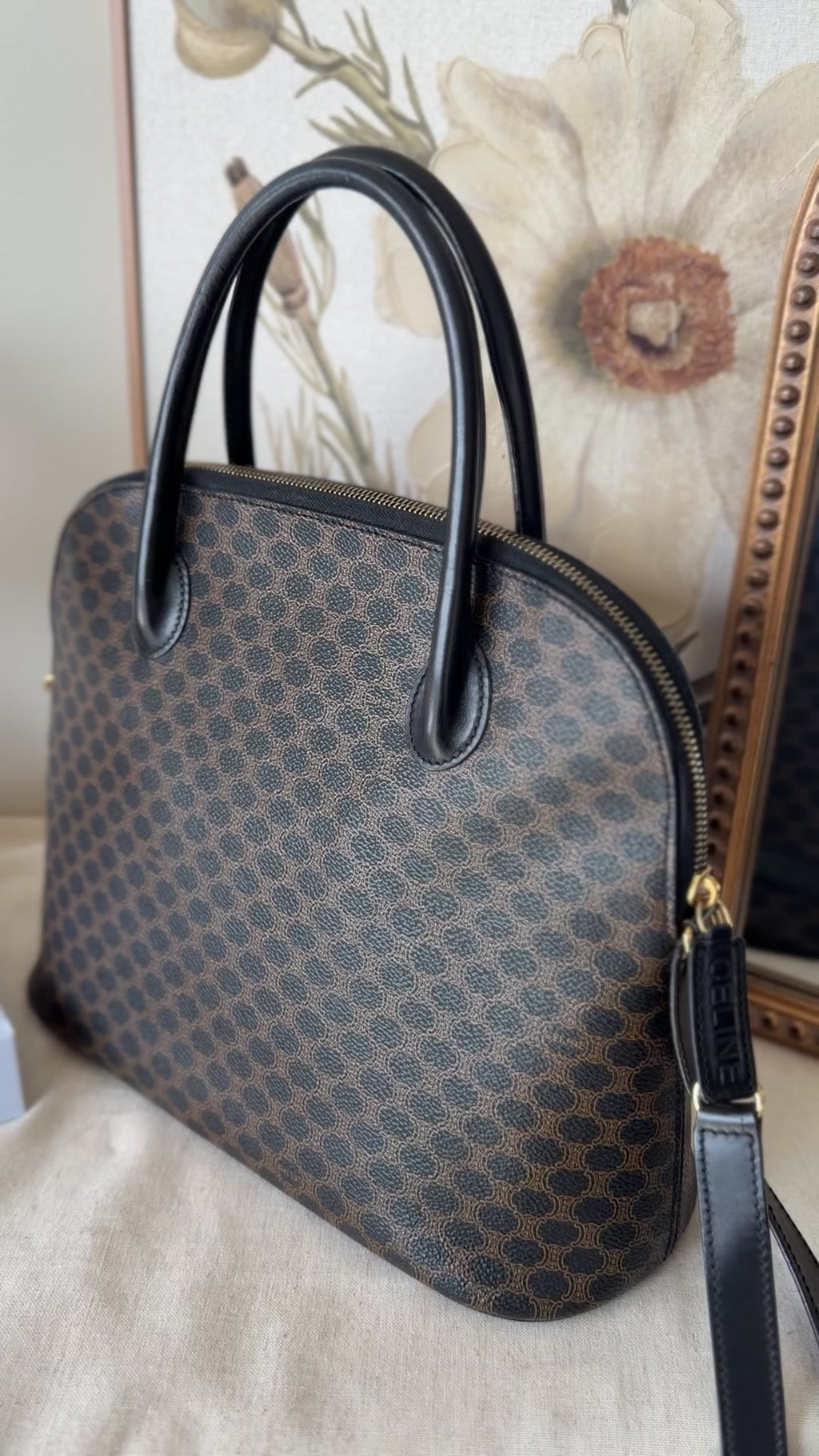 Celine Macadam Dome Bag