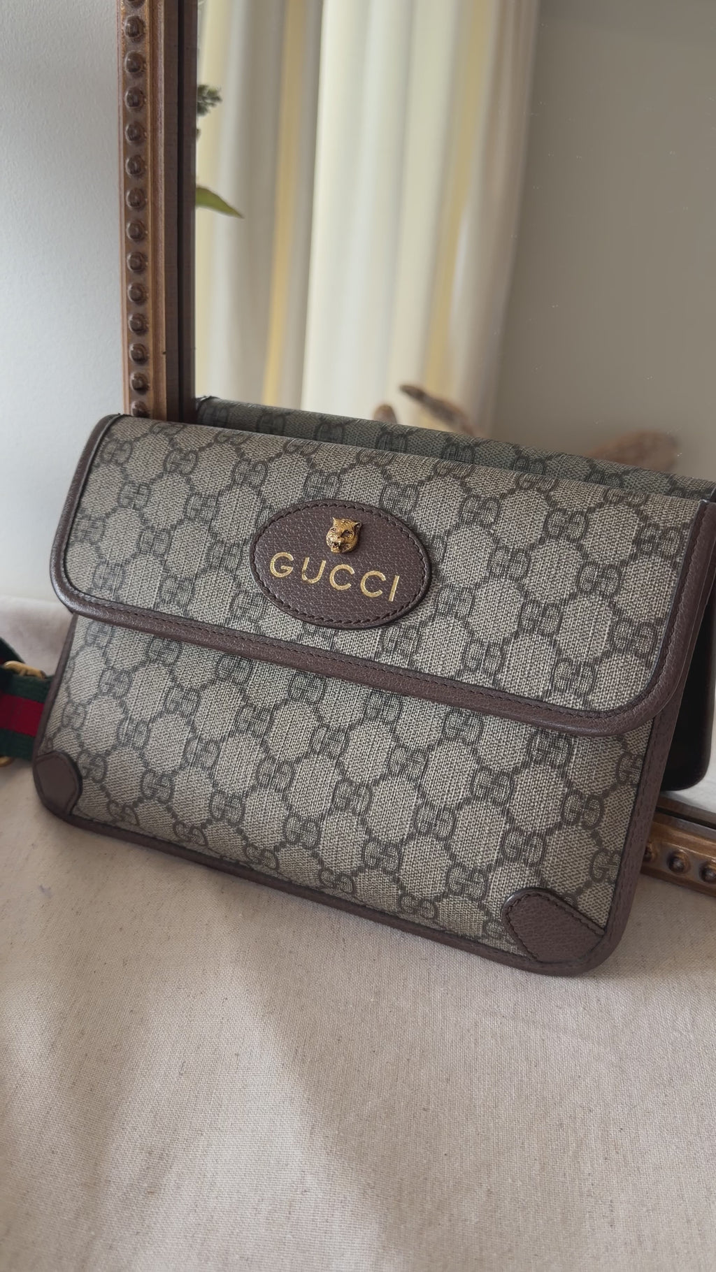 Gucci GG Supreme Belt Bag