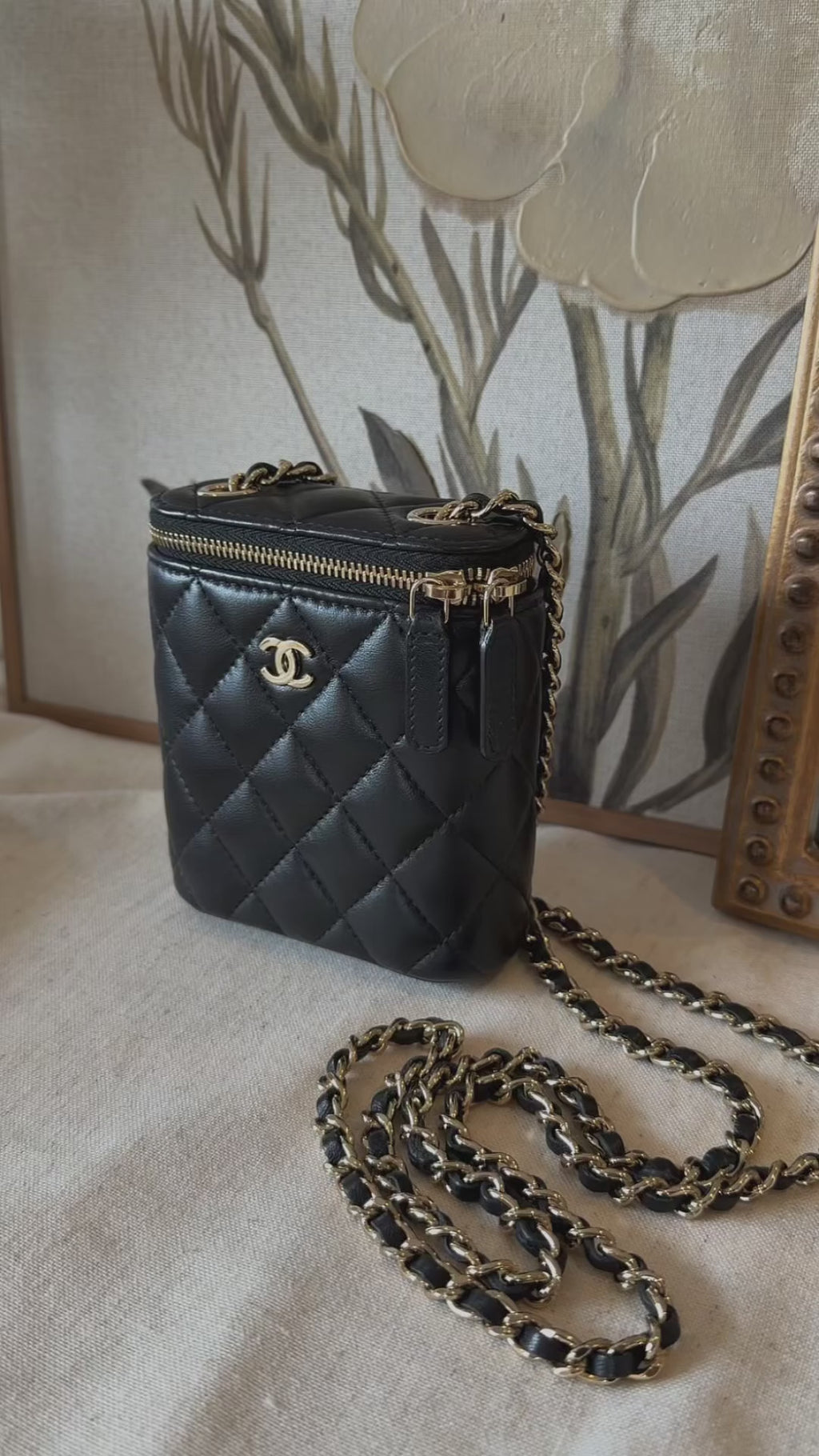 Chanel Lambskin Mini Vanity
