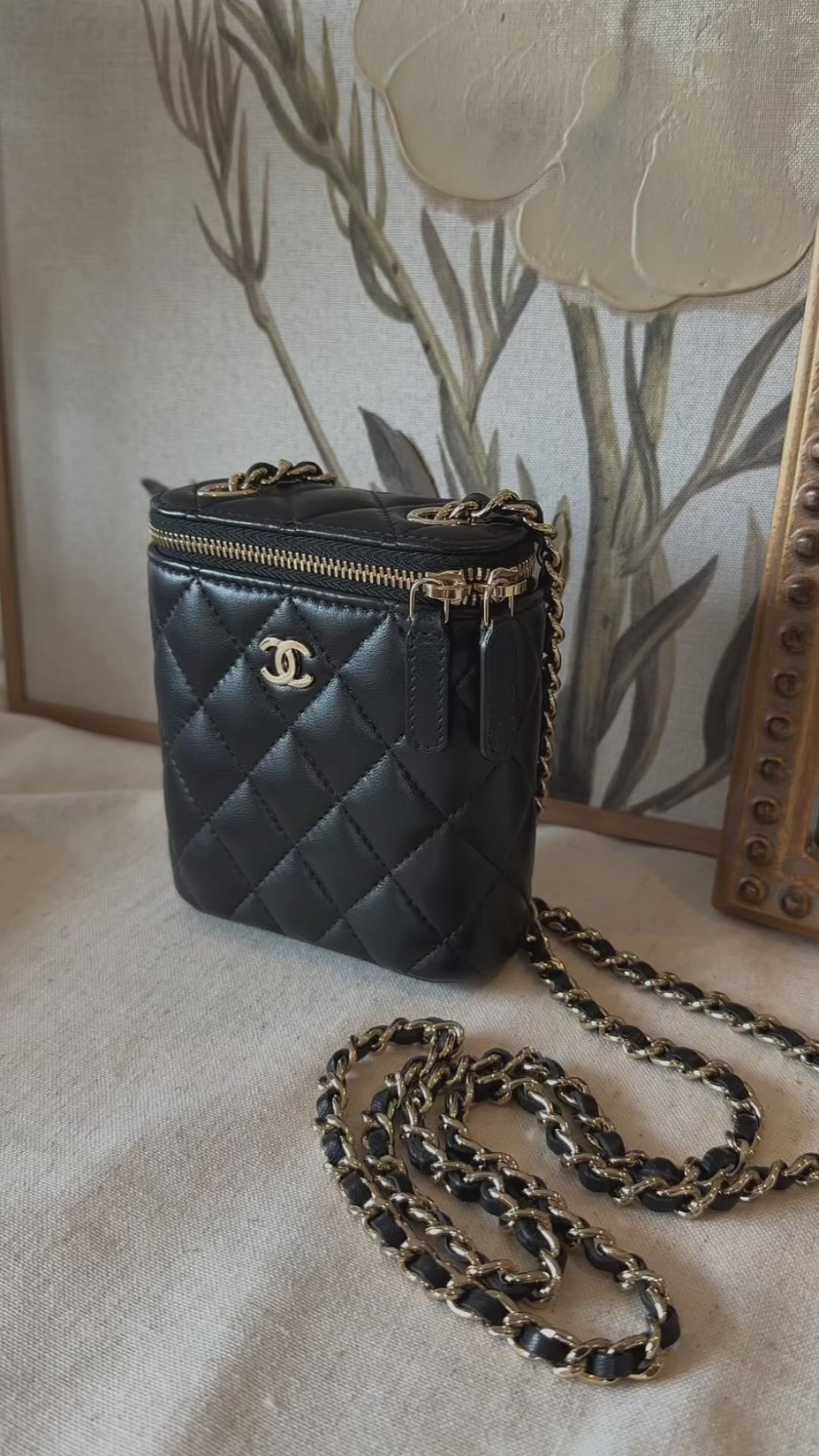 Chanel Lambskin Mini Vanity
