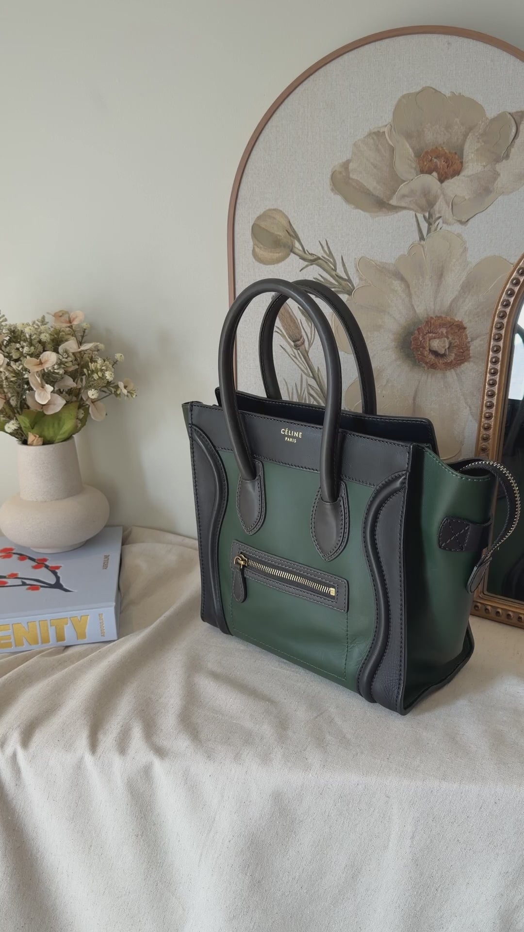Celine Micro Luggage Tote